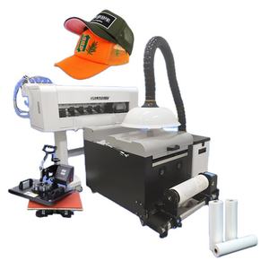 เครื่องพิมพ์ DTF ขนาด 30 ซม. สำหรับพิมพ์เสื้อยืดแบบอิงค์เจ็ท A3 หัวพิมพ์คู่ Epson Xp600/i3200/i1600 พร้อมเครื่องเขย่าผง - Product Image 5