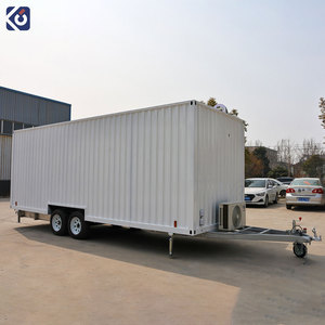 Conteneur mobile pour bar, cuisine, concession, café, camion de restauration rapide, remorque avec cuisine complète, conteneur maritime de 20 pieds, restaurant - Product Image 6