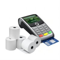 Gulungan Kertas Thermal Pulp Kayu Murni untuk Printer Mini 3 1/8"x230'