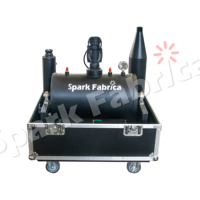 Machine à confettis et jets d'eau DMX 20M, angle réglable, aluminium coloré, Spark Fabrica SF-CC46 25W AC100-240V pour scène