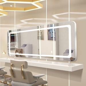 Miroir LED simple face de style épuré pour salon de coiffure professionnel - Product Image 5