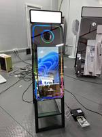 Photomaton Miroir Magique 40'' Écran Tactile pour Événements, avec Flight Case, Appareil Photo Reflex Numérique, Imprimante et Fonction Selfie Intelligente