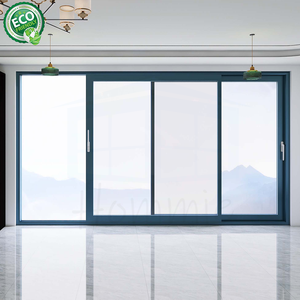 Foshan Manufacturer <b>Large</b>-view Heavy <b>Sliding</b> Door With Double Glazing Glass Thermal Insulation Soundproof Door - Product Image 1