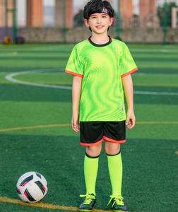 ชุดฟุตบอลชุดเสื้อเจอร์ซีย์แขนสั้นสำหรับผู้ชายและผู้หญิงชุดเสื้อฟุตบอลสำหรับฝึกซ้อมการแข่งขันสำหรับเด็กนักเรียน - Product Image 3