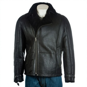 Design Your Own <b>Leather</b> Fashion <b>Jackets</b> High Quality Men <b>Leather</b> <b>Jacket</b> in Best Price <b>Long</b> Sleeve <b>Leather</b> <b>Jacket</b> - Product Image 3