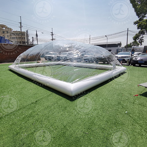 <span class=keywords><strong>Tente</strong></span> <span class=keywords><strong>solaire</strong></span> gonflable de couverture de dôme de <span class=keywords><strong>piscine</strong></span> hors sol d'OEM d'usine avec le ventilateur et la pompe - Product Image 5