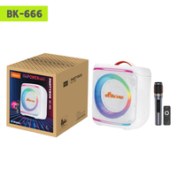 Haut-parleur portable haute puissance avec subwoofer, basses profondes, appareil audio sans fil, prend en charge TF, USB, FM pour les rassemblements en extérieur