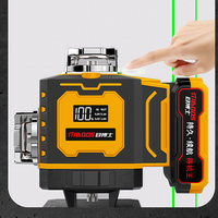 Niveau laser multifonctionnel automatique rotatif 4D à 16 lignes vert industriel OEM, auto-nivelant à 360 degrés, direct usine, garantie 3 ans