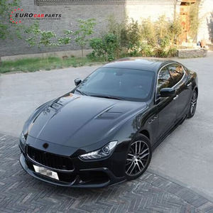 Kit de Carrocería para Masera Ghibli Estilo <span class=keywords><strong>ASPEC</strong></span> 2011y~ Material de Fibra de Carbono y FRP, Lip Delantero, Faldones Laterales, Difusor, Capó, Alerón - Product Image 1