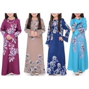 Modelo Baju Kurung Malasia diario madre <span class=keywords><strong>hija</strong></span> trajes Abaya Turchia Jilbab vestido para musulmán - Product Image 4