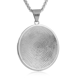 Themed <b>Cross</b> Pendant Titanium Steel Round <b>Chain</b> Men's Punk Retro Style 24070 - Product Image 2