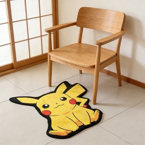 พรมพิมพ์ลายการ์ดโปเกมอน พรมพิมพ์ดิจิทัลรูปทรงแปลกตา พรมลายการ์ตูนน่ารัก พรมลายอนิเมะ - Product Image 2