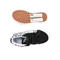 Chaussures de skate montantes pour filles, tige en toile respirante, semelle intermédiaire en EVA, semelle extérieure en caoutchouc, noir, blanc, imprimé léopard, fermeture auto-agrippante