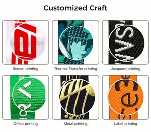 Wholesale Promotional Custom Logo Durable <b>Polyester</b> Badge Holder | Bulk Order for Events & Conferences Card <b>Lanyard</b> - Product Image 6