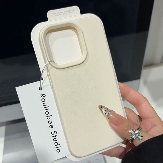 Trendy Style Lychee Texture TPU Phone Case Compatible Shockproof Mobile Phone Case for IPhone 17 16 15 14 13 12 14 Pro Max 13