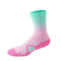 Chaussettes de sport Elite Custom Logo Cushion Crew pour le tennis et le basket-ball tricotées avec logo sur le bas de la manchette pour la saison de printemps