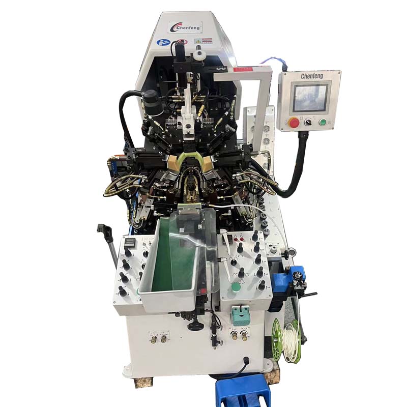 Yenilenmiş tayvan Chenfeng CF-777MA hidrolik otomatik çimentolama ayak kalıcı diğer ayakkabı yapma makinesi