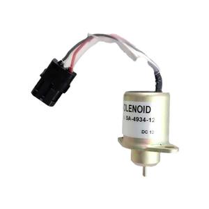 Solenoid Valve SA-4934-12 DC 12V Fuel Cut Off For Diesel Engine Construction <b>Machinery</b> - Product Image 1