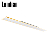 Lampe de poche intelligente tuya, lumière led, noir, blanc, or, smd dob, 2x4, intensité variable, cct, change de couleur