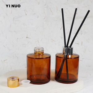 ขวดแก้วสีชาสำหรับน้ำหอมปรับอากาศแบบก้านไม้หอม ขนาด 50 มล. 100 มล. 120 มล. 150 มล. 200 มล. ขายส่ง - Product Image 3