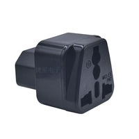 Adaptateur PDU en cuivre 10A250VAC, prise UPS IEC320 C14 vers prise universelle pour alimentation de serveur