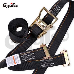 BS 4400LBS 2 ''X 16 'Strong E Track Sangles logistiques à cliquet Attaches de cargaison pour remorque et fourgonnette fermées - Product Image 6