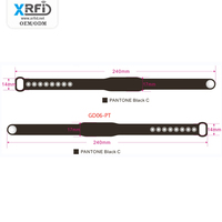 13.56mhz Adjustable Access Control Card NFC Bracelet Event Festival Payment Wristbands Mifare Classic 1K RFID Silicone Wristband