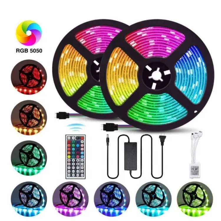 Hot selling rgb dream color 5m 10m 15m usb led strip lights colour changing tape under