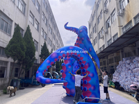 Tentacules gonflables d'éclairage géant de Offres Spéciales pour les bras gonflables de poulpe de décoration de construction pour la publicité