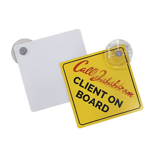 علامة تحذير بلاستيكية مخصصة للأطفال من كلوريد البولي فينيل على اللوحة مع كوب شفط - Product Image 4