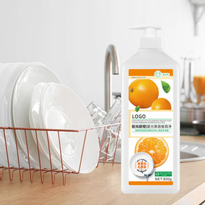 Multifunctionele Vloeibare Zeep Fruit En Plantaardig Reinigingsmiddel Keukenreiniger 800Ml 3 In 1 Afwasmiddel/Afwasmiddel - Product Image 1