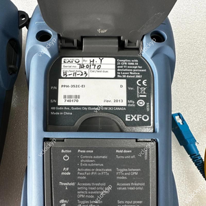 Medidor de Potencia PON EXFO PPM-350C PPM-352C-EA Usado con 1 Mes de Garantía - Product Image 4