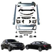 Kit carrosserie complet style MTech pour BMW Série 3 G20 G28 2019-2022 avec pare-chocs avant et arrière et jupes latérales en PP, vente en gros