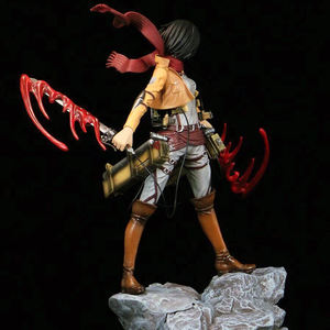 Figuras De 33CM GK Attack Mikas Ackerman Figura Battle Damage <span class=keywords><strong>Ver</strong></span>. Para figuritas coleccionables Juguetes Figuras De Anime - Product Image 3