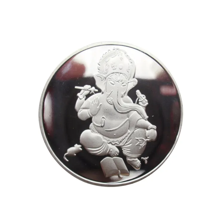 Özel hindistan zanaat madalya gümüş hatıra parası eski paralar hindistan