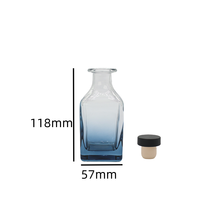 85ml Membrane Hommes Squarereed Apothicaire 500mls Unique extrémité quantité minimale de commande Parfumé Boston Animal Pouces 125ml Diffuseur Bâtons Avec Bouteille