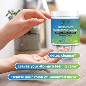 Best Selling Detox Colon Cleanse <b>Supplement</b> Capsules Detox Blend Hypromellose Vegetable Capsule Helps Cleanse Colon Silicon - Product Image 4