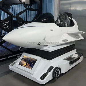 MAKER Divertissement Intérieur Jeu de Réalité Virtuelle à Monnaie 9D Cinéma Simulateur de Vol Centre Commercial Avion Jeu de Vol en Réalité Virtuelle - Product Image 5