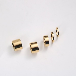 Personalized Stainless Steel <b>Ring</b> Engraved Initial Letter <b>Ring</b> <b>Blanks</b> - Product Image 2