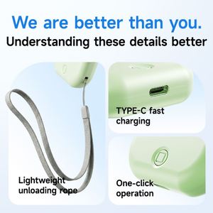 Portable Lipstick Size <b>Mini</b> Handheld 55G Ultra-Light X30mini Pocket 4 Speeds <b>Usb</b> Rechargeable <b>Fan</b> for Travel - Product Image 3