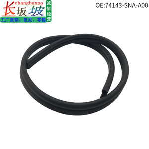 Honda Civic Engine Hood Seal <b>Strip</b> 74143-SNA-A00 Black <b>Rubber</b> Replacement Part For Front Windshield And Air Deflector - Product Image 5