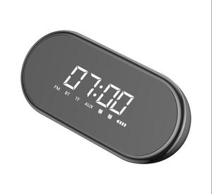 Tùy Chỉnh Kép Đa-Chức Năng Gương 24-Giờ Trên Màn Hình Bảng Đồng Hồ Báo Thức Với Loa Không Dây - Product Image 2