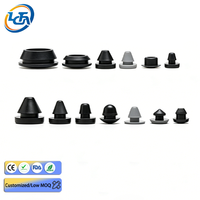 Bouchons en caoutchouc silicone NBR/EPDM de qualité ingénierie personnalisés - Moulés avec précision en forme de T pour batteries de véhicules électriques et applications robotiques