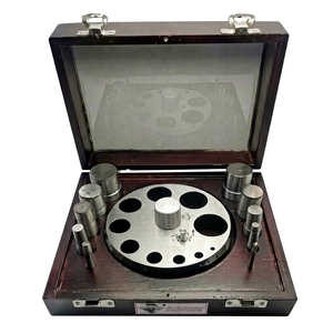SUNTOOLS/STIPL Jewelry Testing Kit <b>Metal</b> Irregular Disc Cutter Set with Lever and Mold 10 Discs in <b>Box</b> for Jewelry <b>Tools</b> - Product Image 1
