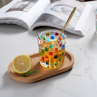 XUANHUI – Ensemble de verres créatifs en cristal de style européen, sans pied, sans couvercle, résistants aux hautes températures, couleur unie