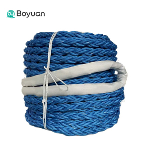 Corda Marina Bianca in PP a 8 Fili, Treccia per <span class=keywords><strong>Ormeggio</strong></span> Offshore, Corda Multifilamento in Polipropilene per Navi - Product Image 6