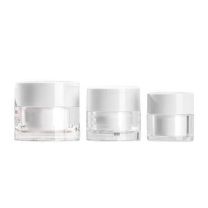 Pot de crème pour les yeux, contenant de crème pour le visage avec cuillère, capacité personnalisée, emballage pour soins de la peau, pot cosmétique vide rechargeable, personnalisable - Product Image 5