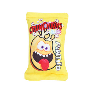 Jouet à mâcher pour chat Crunchkins Pawtato, en toile, qui émet des sons, pour nettoyer les dents, jouet d'intérieur - Product Image 1