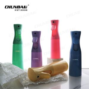 Buse cosmétique de couleur ambre de couleur rose vert violet marron <span class=keywords><strong>beige</strong></span> de logo personnalisé Pp 120ml 10oz 300ml bouteille de pulvérisation continue d'eau - Product Image 2