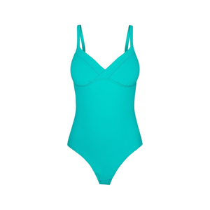 Costume da bagno intero da donna Buonic turchese taglia 40 42 44 46 Beachwear - Product Image 2